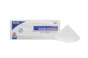 Non-Sterile, Gauze Sponge,  4" x 4", 16-ply