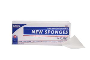 Non-Sterile, New Sponge, 4" x 4", 4-ply