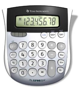 TI-1795 SV Desk Calculator