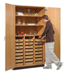 Accessories for Diversified Tote Tray and Shelving Storage Cabinet