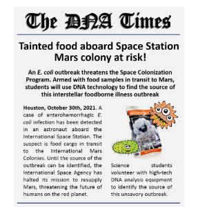 miniPCR® Food Safety Lab: Mars Colony at Risk!