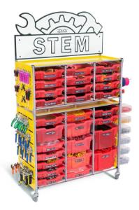 TeacherGeek STEM Maker Cart 2.0 strawberry