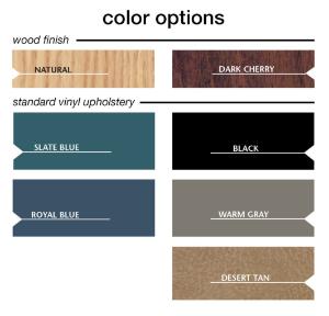 Color Options for Treatment Table