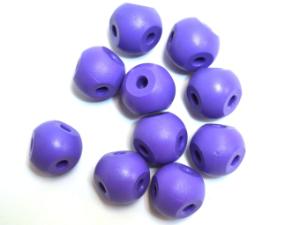 Four Hole Molecular Ball, Purple