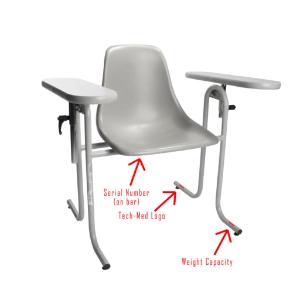 Tech-Med® Blood Drawing Chairs