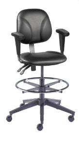 VWR® Contour™ Deluxe FFAC Lab Chairs with Arms