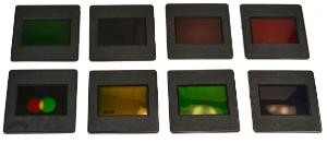 Color Filters, Mounted