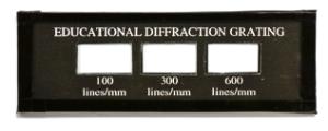 Educational Diffraction Slide