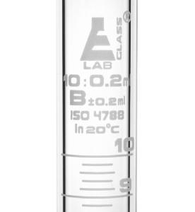 10 ml glass graduated cylinder