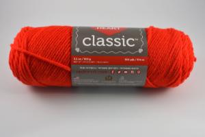 Yarn red skein acrylic
