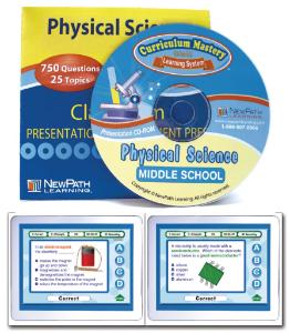 NewPath MS PHYSICAL SCIENCE Interactive Whiteboard Digital Download-Site License