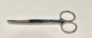 Scissors surgical curved sharp