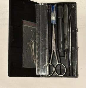 Student dissection kit hard case