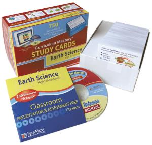 Earth Science High School Study Cards