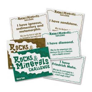 Rocks and Minerals Challenge Game