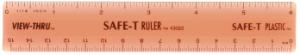 6"/15 cm SAFE-T Ruler®