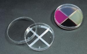 Akro-Mils Partitioned Petri Dishes, Bioplast Manufacturing