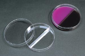 Akro-Mils Partitioned Petri Dishes, Bioplast Manufacturing
