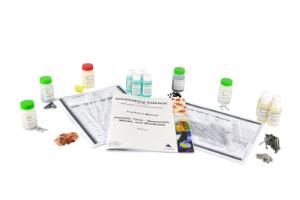 Spill clean-up kit acid/caustic/solvent