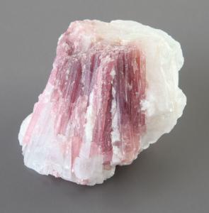 Tourmaline (Rubellite) Mineral Display