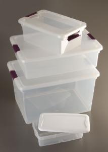 Economy See-Through Storage Containers