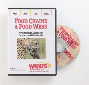 Interactive Whiteboard Science Lesson CD: Food Chains & Food Webs