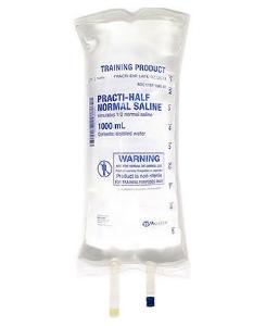 PRACTI-Half normal saline IV bag