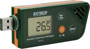 Humidity and Temperature Datalogger with USB