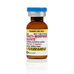 PRACTI-Morphine sulfate 1 mg/ml (tinted)