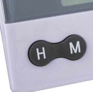 Four-channel alarm timer with clock