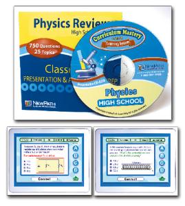 NewPath HS PHYSICS Interactive Whiteboard Digital Download-Site License