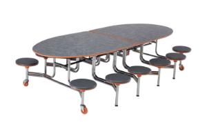 Stool Mobile Table
