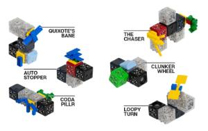 Cubelets discovery set, robot example
