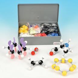 Organic stereo chemistry molecular model set, 364 pieces