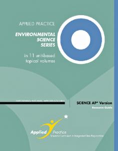 AP Environmental Science Preparation Series by Applied Practice