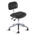 Biofit Bridgeport series static control chair, Low seat height range with aluminum base and glides