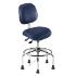 Biofit Elite series static control chair, high seat height range with steel base, affixed footring and glides