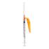 Safety needle with syringe combination