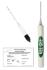 Alcohol hydrometer, proof scale, IRS specification, size b, with certification